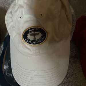 Boeing Cream Baseball Cap